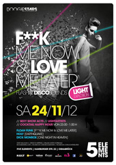 Boogiestars Presents Fuck me now love me later im Five Elements Club Osnabrück